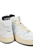 נעלי סניקרס מעור ברכיסה גבוהה DIESEL