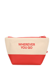 תמונה אחורית של Canvas Pouch Mini Wordmark
