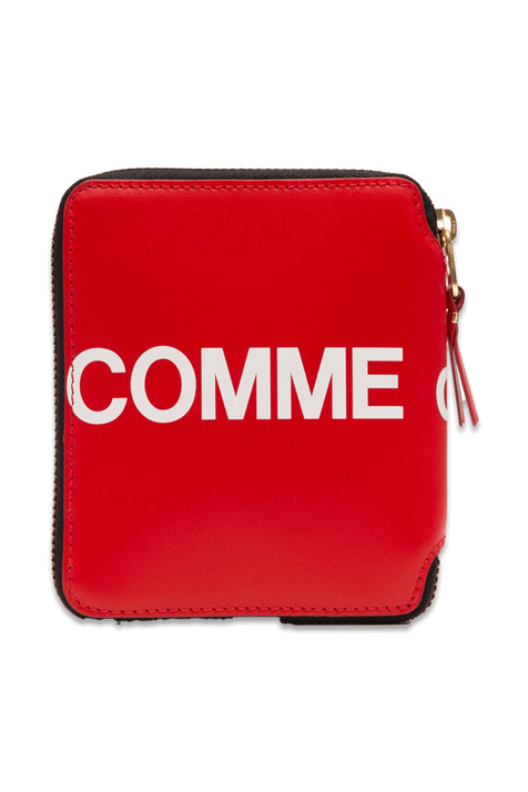 ארנק לוגו עם רוכסן COMME des GARCONS