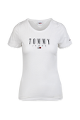 Skinny Fit T-Shirt in White TOMMY HILFIGER