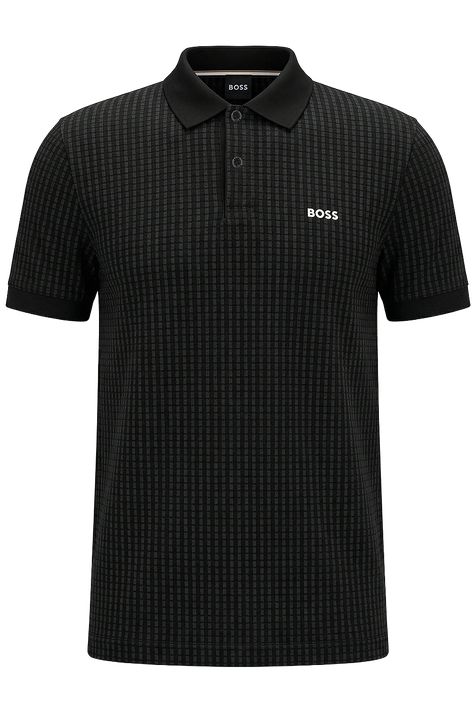 חולצת פולו בגזרת סלים BOSS