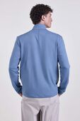 תמונת דוגמן אחורית של Soft Jersey Half Zip
