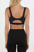 תמונת דוגמן אחורית של Sport Top in Black