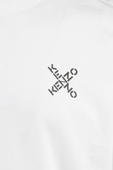 חולצת לוגו טי לבנה KENZO