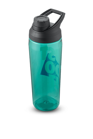 בקבוק מים 710 מ"ל בגוון ירוק שקוף עם לוגו NIKE