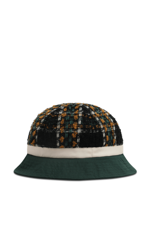 כובע באקט לה בוב מצמר בגווני ירוק ושחור DROLE DE MONSIEUR