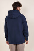 תמונת דוגמן אחורית של Smooth Spacer Classic-Fit Pullover Hoodie