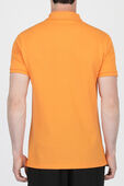 תמונת דוגמן אחורית של Slim Fit Polo Shirt in Orange