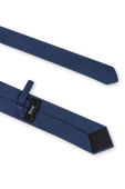 תמונה אחורית של Silk Tie in Blue