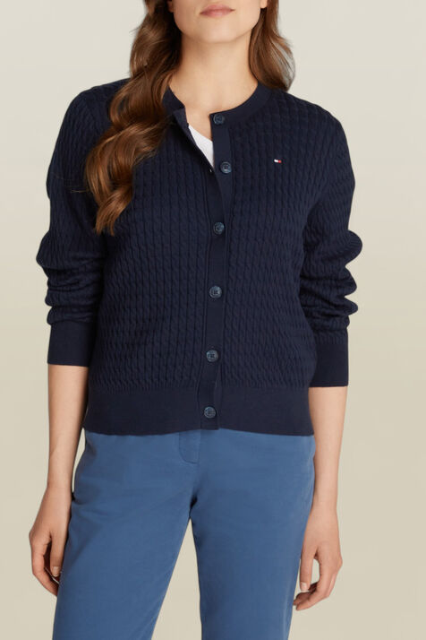 קרדיגן כותנה אורגנית TOMMY HILFIGER