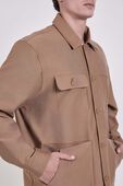 תמונת תקריב דוגמן של Utilitech Twill Chore Coat