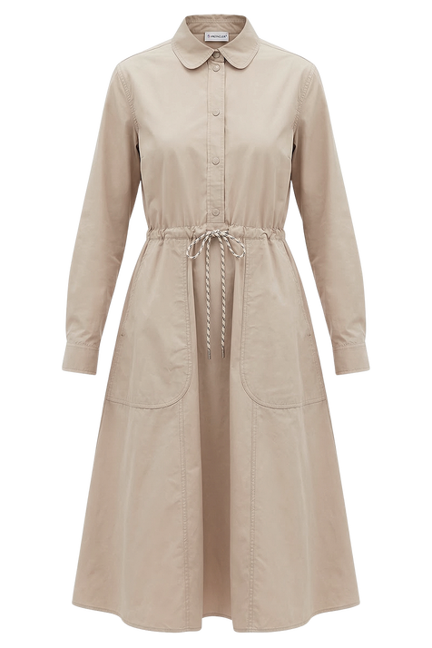 שמלת מידי בגזרת פלר MONCLER