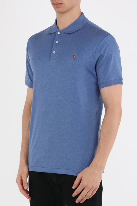 Logo Polo Shirt in Blue POLO RALPH LAUREN