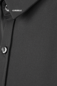 Cotton Extra-Slim-Fit Shirt in Black HUGO