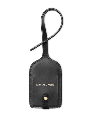 מייקל קורס X 007 ג'יימס בונד תג למזוודה בצבע שחור MICHAEL KORS