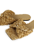 Stretch Flat Sandals in Macadamia BOTTEGA VENETA