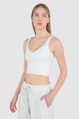 Align™ Ribbed High-Neck Tank Top *Shine