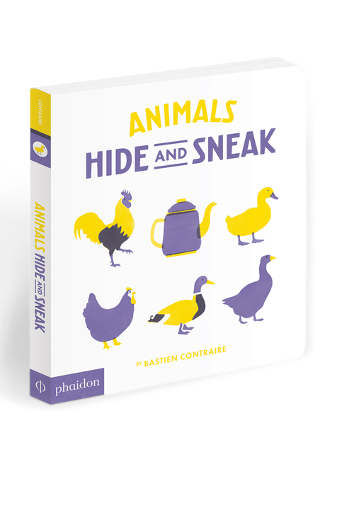 Animals Hide and Sneak - גילאי 1-3 PHAIDON