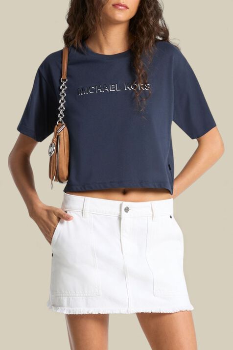 חולצת טי קרופ MICHAEL KORS