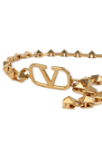 חגורת שרשרת מטאלית עם לוגו וי VALENTINO GARAVANI