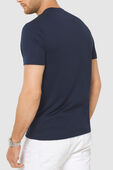חולצת טי בגוון כחול נייבי עם לוגו MICHAEL KORS