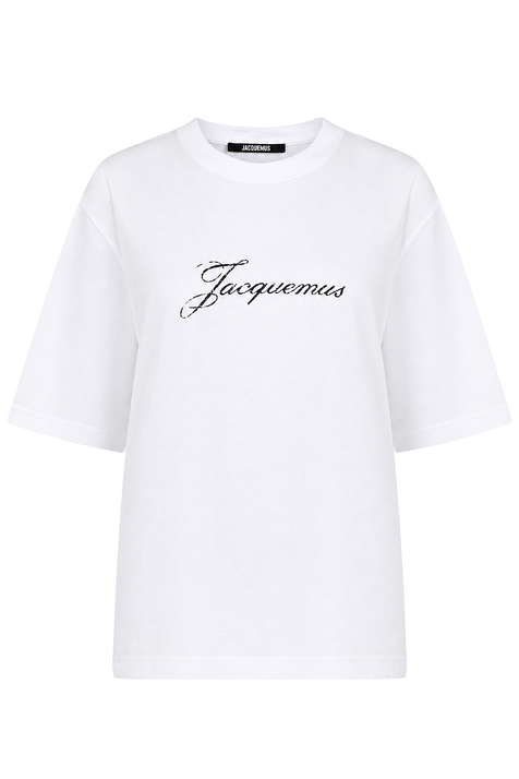 חולצת טי בגזרה משוחררת JACQUEMUS