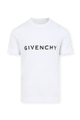 חולצת לוגו טי בגזרת סלים GIVENCHY