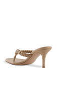 תמונה אחורית של Tropea Heels in Nude