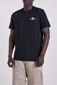 תמונת דוגמן קידמית של חולצת טי בגזרה ישרה
