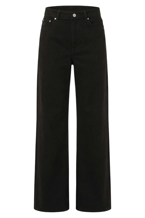 מכנסי ג'ינס בגזרה רחבה LACOSTE