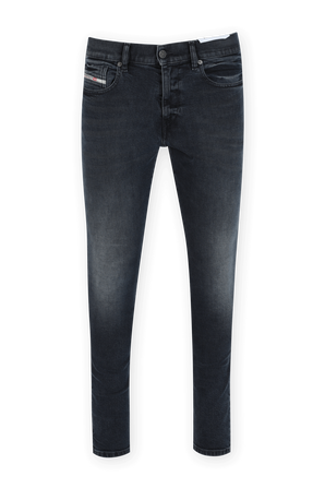 מכנסי סקיני ג'ינס בצבע אפור כהה  DIESEL