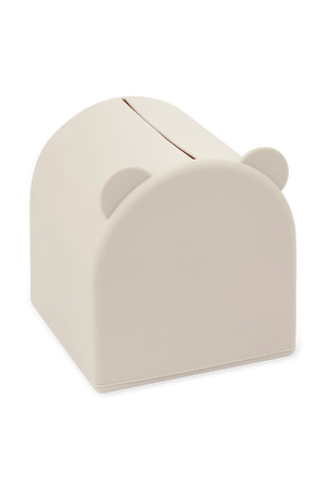 קופסת סיליקון לבנה לאחסון נייר טואלט LIEWOOD