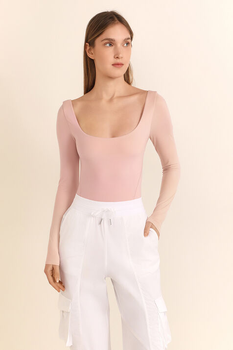 Nulu Square-Neck Long-Sleeve Bodysuit LULULEMON