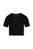 חולצת קרופ טי בצבע שחור NIKE