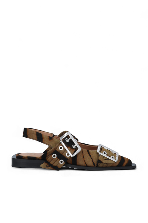 נעלי בלרינה סלינג בק GANNI