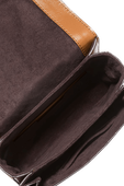 Hendrix XS Logo Convertible Crossbody Bag in Brown MICHAEL KORS
