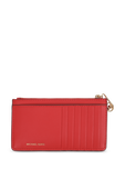 ארנק סלים מונוגרמי בגוון אדום MICHAEL KORS