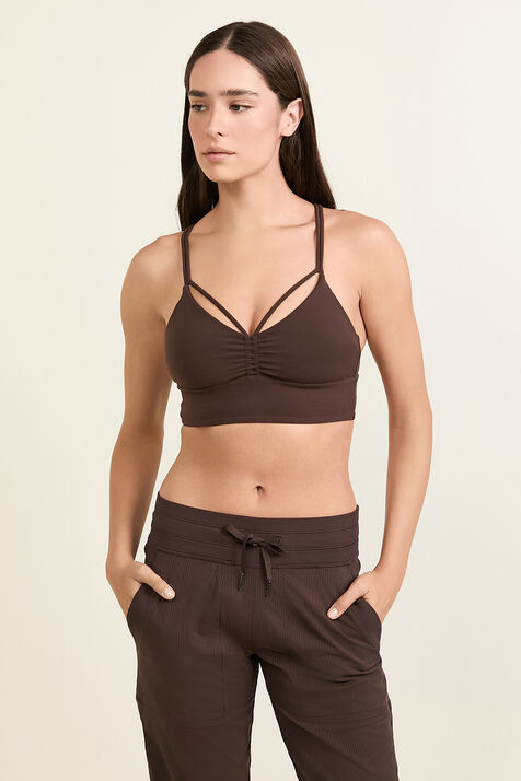 Nulu Strappy V-Neck Yoga Bra, A/B Cup LULULEMON