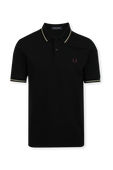 תמונה קידמית של Classic Polo Shirt in Black