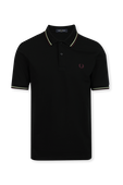 Classic Polo Shirt in Black FRED PERRY