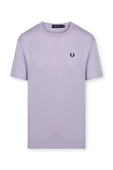 חולצת טי עם לוגו רקום FRED PERRY