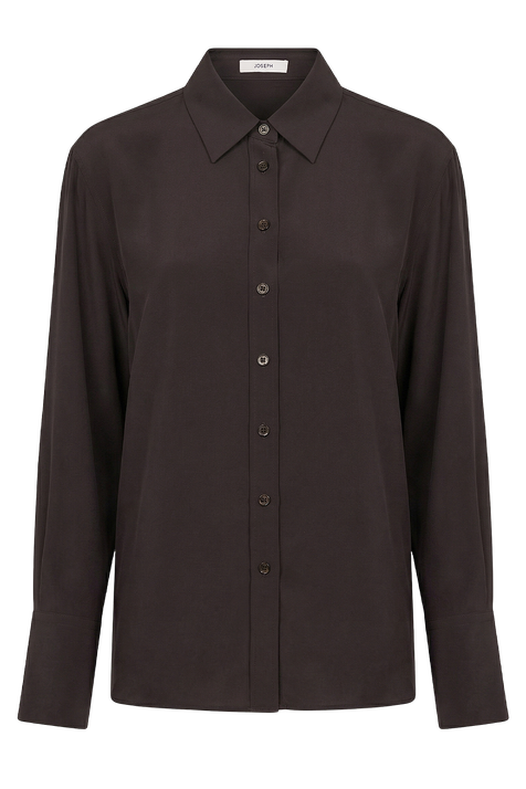 חולצת משי מכופתרת JOSEPH