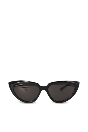 Tip Cat Logo Sunglasses in Black BALENCIAGA