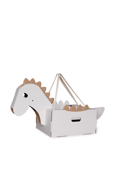 צעצוע דינוזאור מקרטון לבן ממוחזר MISTER TODY