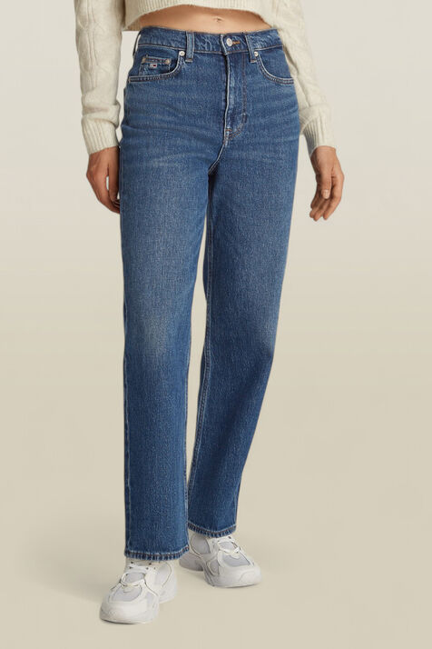 מכנסי ג'ינס בגזרת סלים ישרה TOMMY HILFIGER