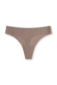 תמונה אחורית של Inviswear Mid Rise Thong Lace 3 pack
