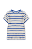 חולצת טי פסים- גילאי 3-5 PETIT BATEAU