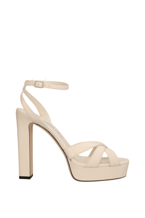 סנדלי עקב פלטפורמה JIMMY CHOO
