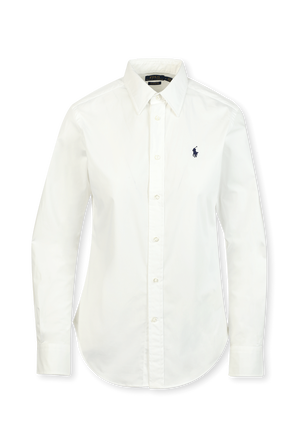 חולצת סלים לבנה POLO RALPH LAUREN