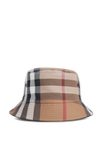 Vintage Check Bucket Hat in Brown BURBERRY